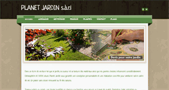 Desktop Screenshot of planet-jardin.com